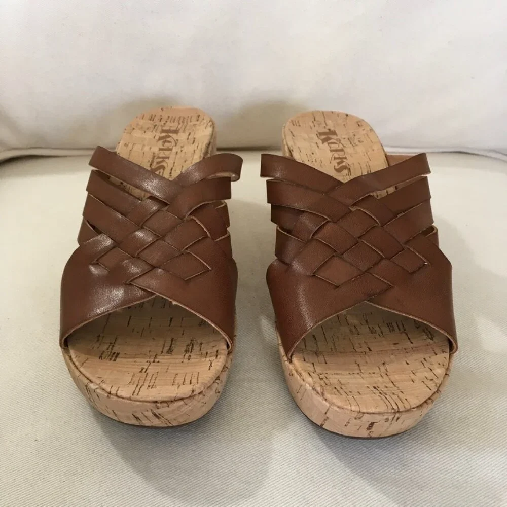 Korks Ease Noelle Strappy Comfort Wedge